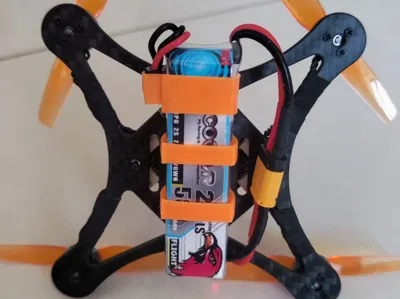 FPV racing drone LiPo battery balance plug protector
