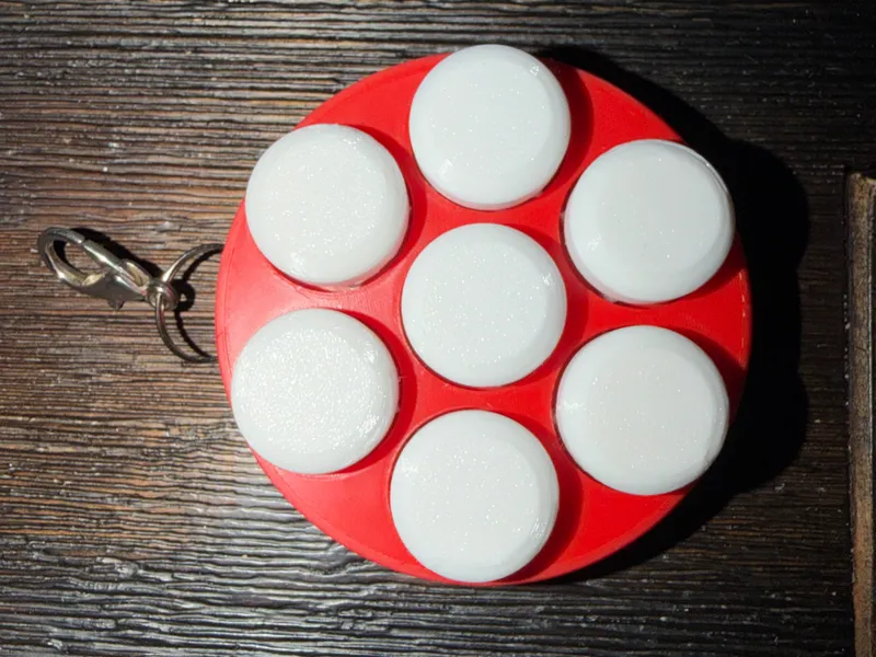 Circular fidget clicker