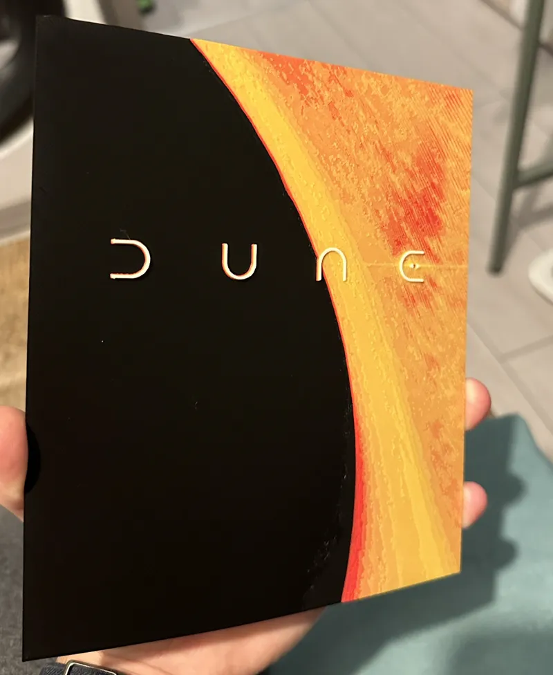 DUNE Poster / HueForge