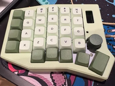 Sofle RGB Fully enclosed case with touchpad