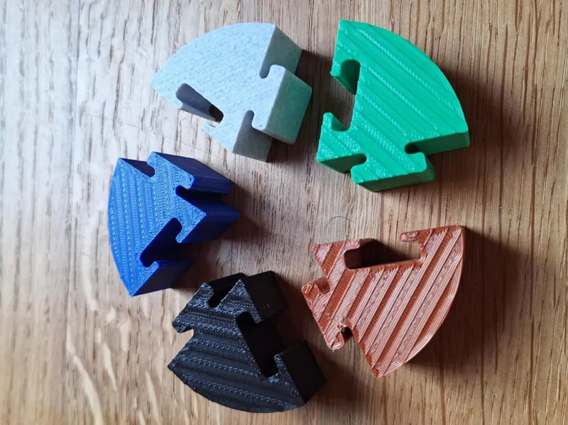 circle tiles - puzzle / riddle