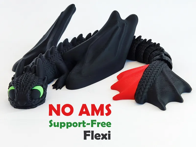 Flexi toothless Dragon