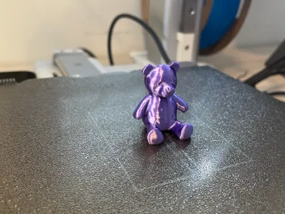 Miniature Bear: Fast Print, Cute and Detailed