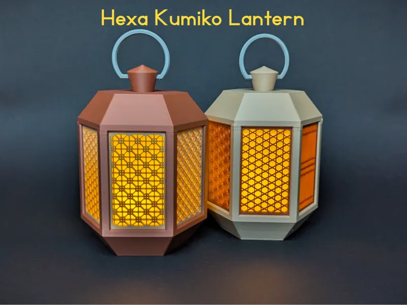 Hexa Kumiko Lantern