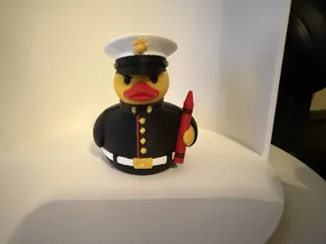 Modelo para impresión 3D: Marine Duck — vista de referencia 3