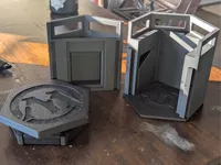Boîte hexagonale améliorée pour deck Commander MTG (2 decks sous pochettes) — photo 2