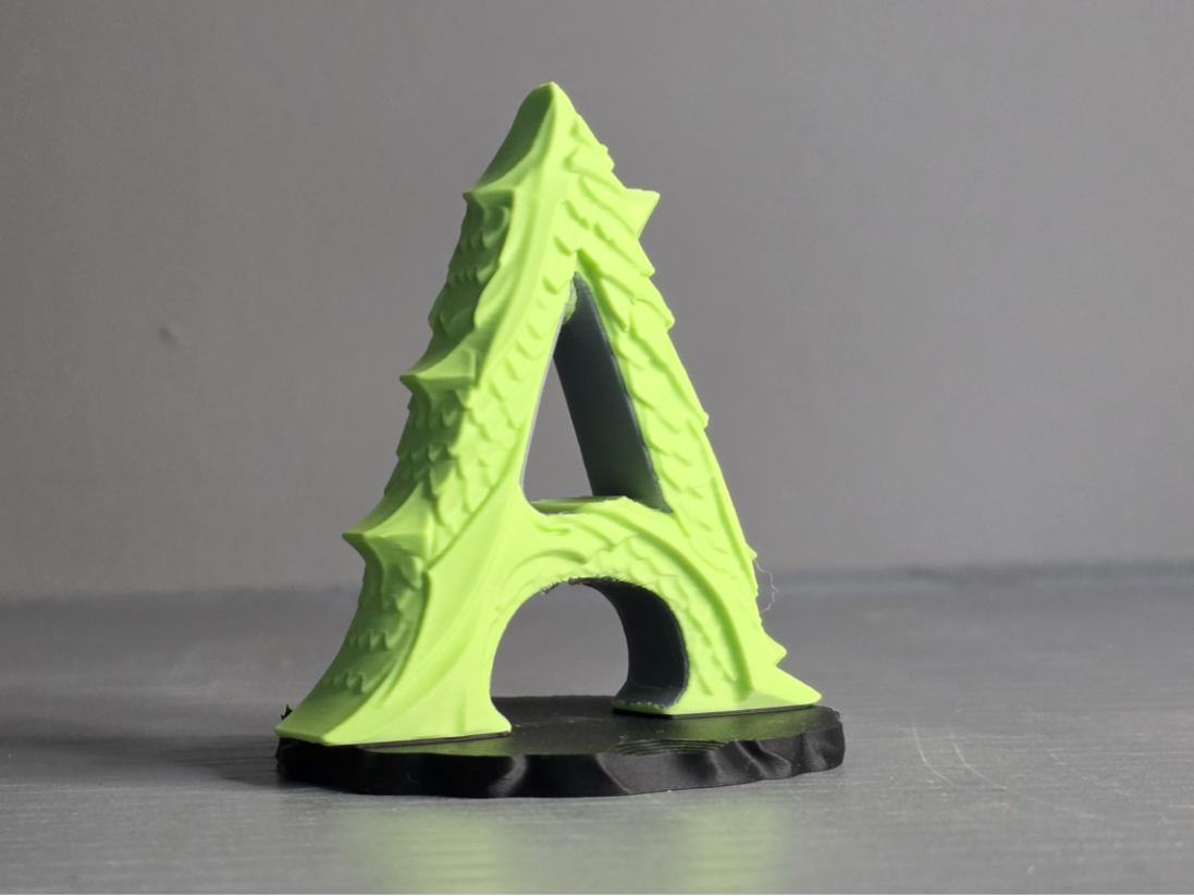 Dragon Letter A Display Sculpture