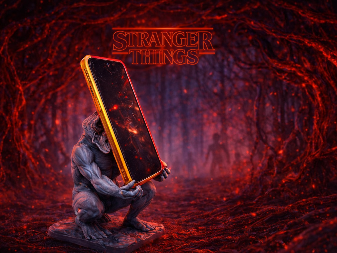 Demogorgon Mobile Phone Stand- Stranger things