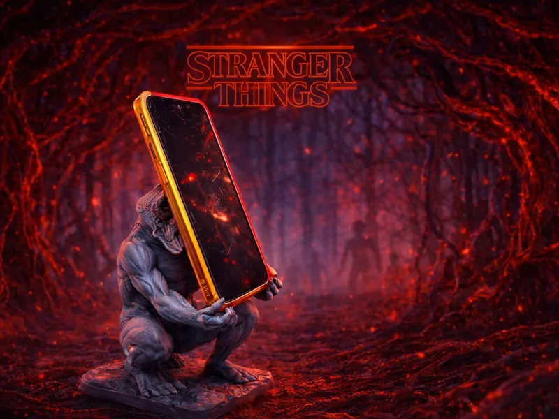 Demogorgon Mobile Phone Stand- Stranger things