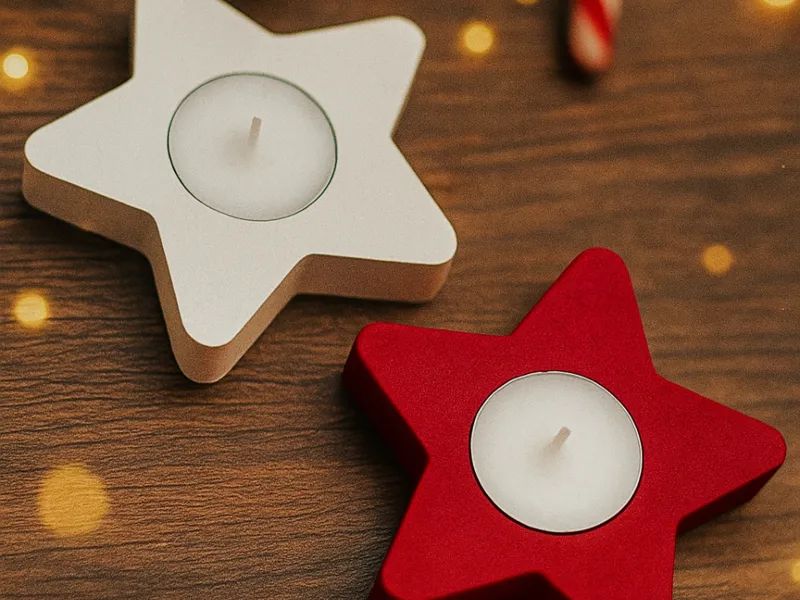 Christmas Star Candle Holder