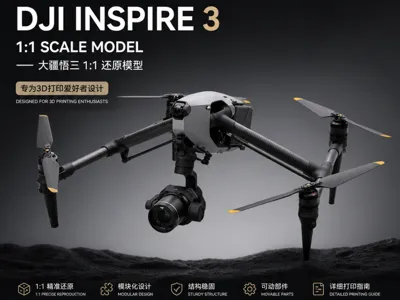 DJI Inspire 3 1:1 Model