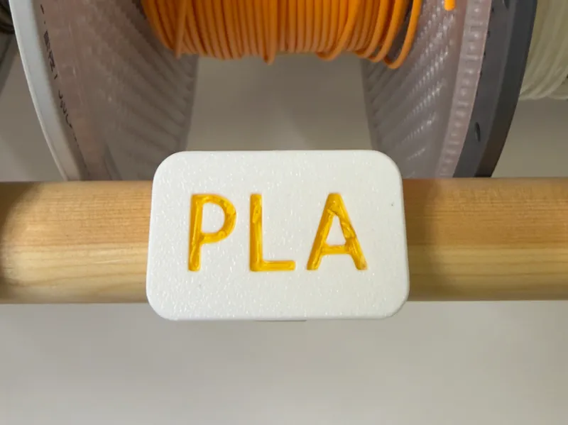 Clip for Billy shelf - spool holder system