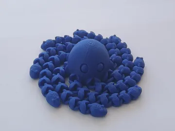 Objeto manipulable: OctoSnake Fidget — vista de referencia 3