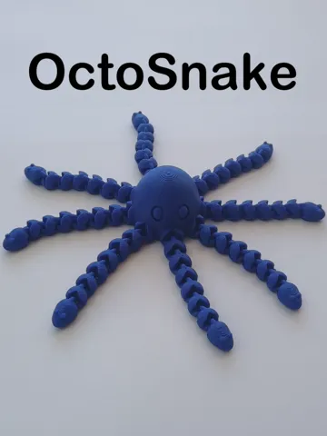 Objeto manipulable: OctoSnake Fidget — vista de referencia 2