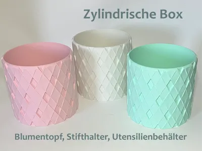 Cylindrical Box