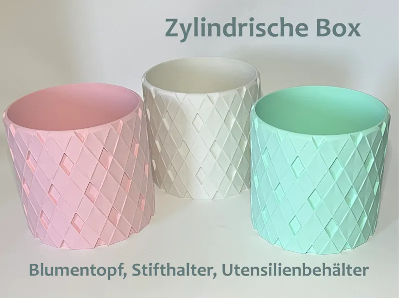 Zylindrische Box