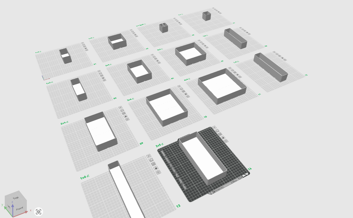 Miniatura 1 do modelo 3D Gridfinity Library