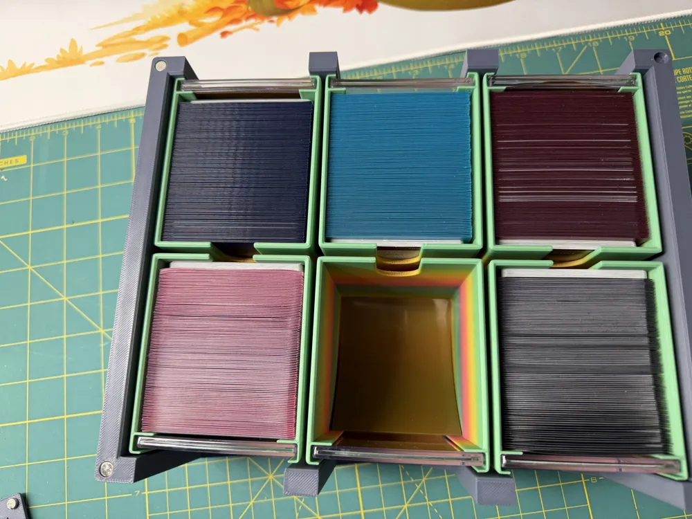 4 5 and 6 Commander Deck Play Box Storage - Free 3D Print Model ...