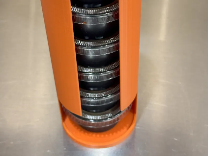 Portion Cup Organizer