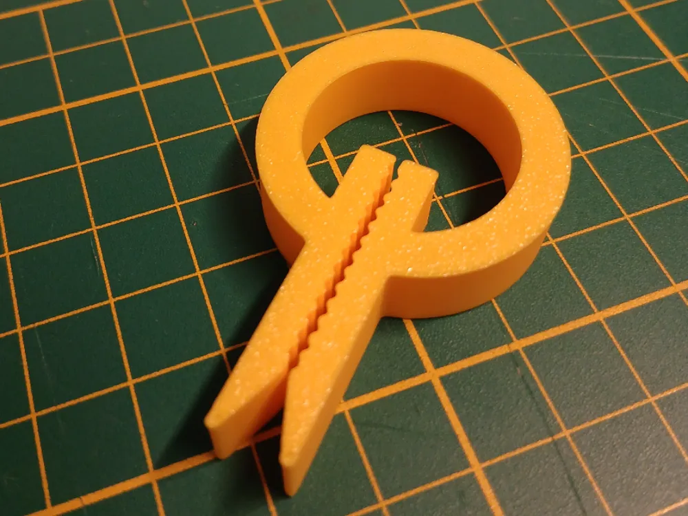 Clip o pieza de sujeción: Snack Clip V3. Referencia del modelo original.
