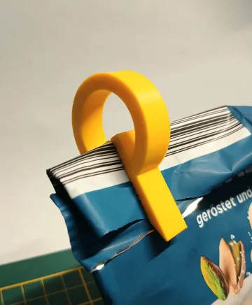 Clip o pieza de sujeción: Snack Clip V3 — vista de referencia 3