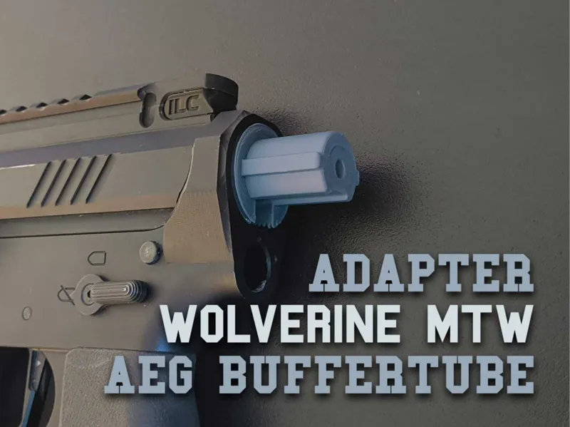 Wolverine MTW to AEG Buffertube Adapter