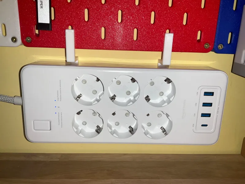 Amazon basics fixation déporté pour skadis