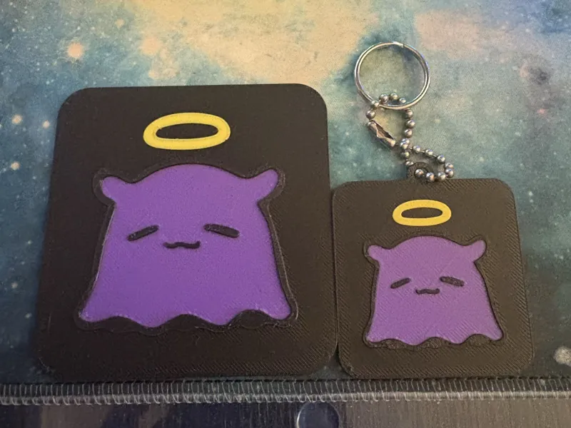 Hololive Ninomae Ina'nis Takodachi Plaque+keychain