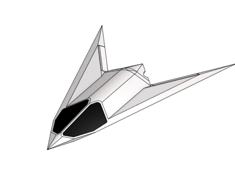 Retro Jet Drone