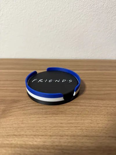 FRIENDS Coasters by RM3D MakerWorld: Download Free 3D Models