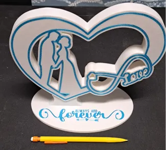 Infinite love wedding gift - decor