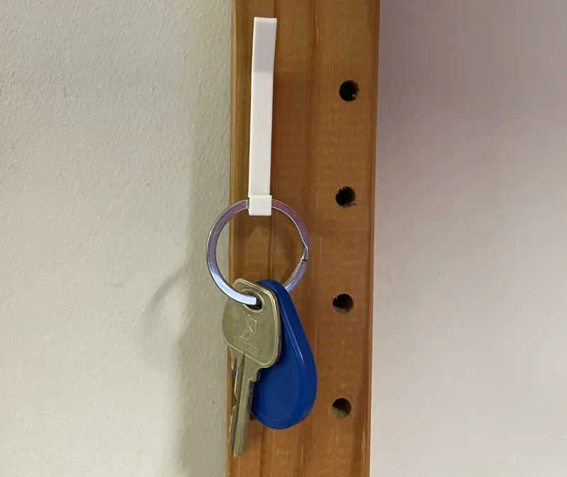 Minimalist Hanger for IKEA IVAR Shelf Unit