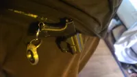 Fixed Keychain Hole, combined clip, 1 plate, Retention Notch