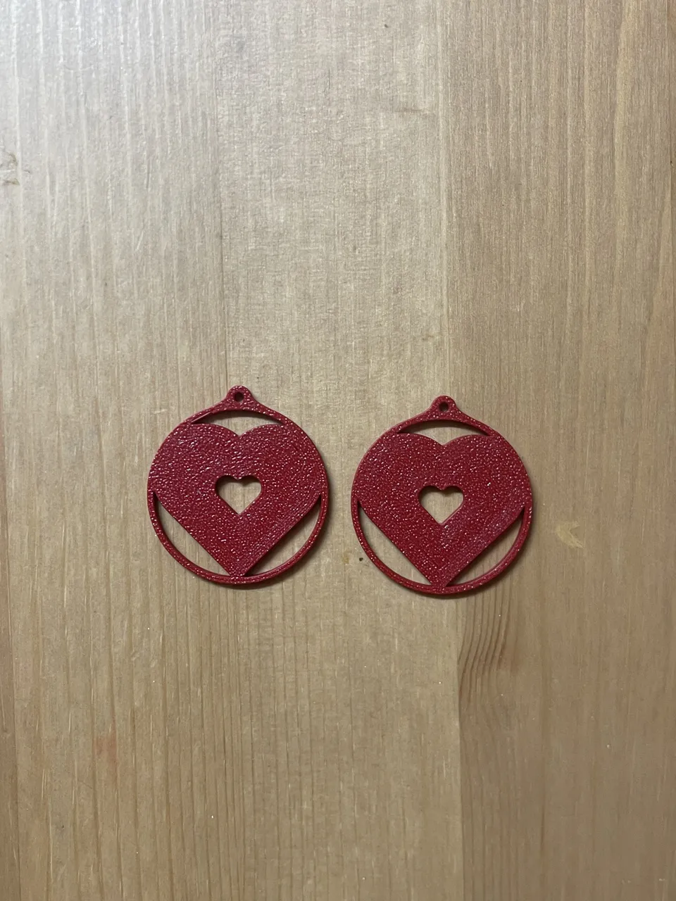 Heart Earrings view 2