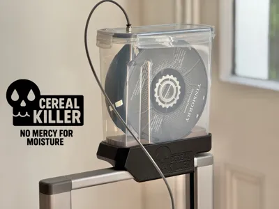 Dry Box Top Mount for A1, The Cereal Killer