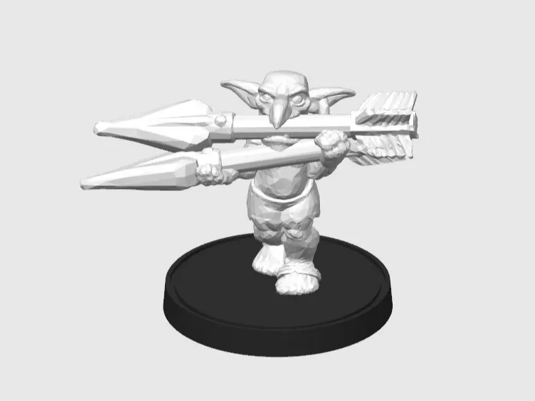DnD - Goblin ballista crew - Dart loader V1 -