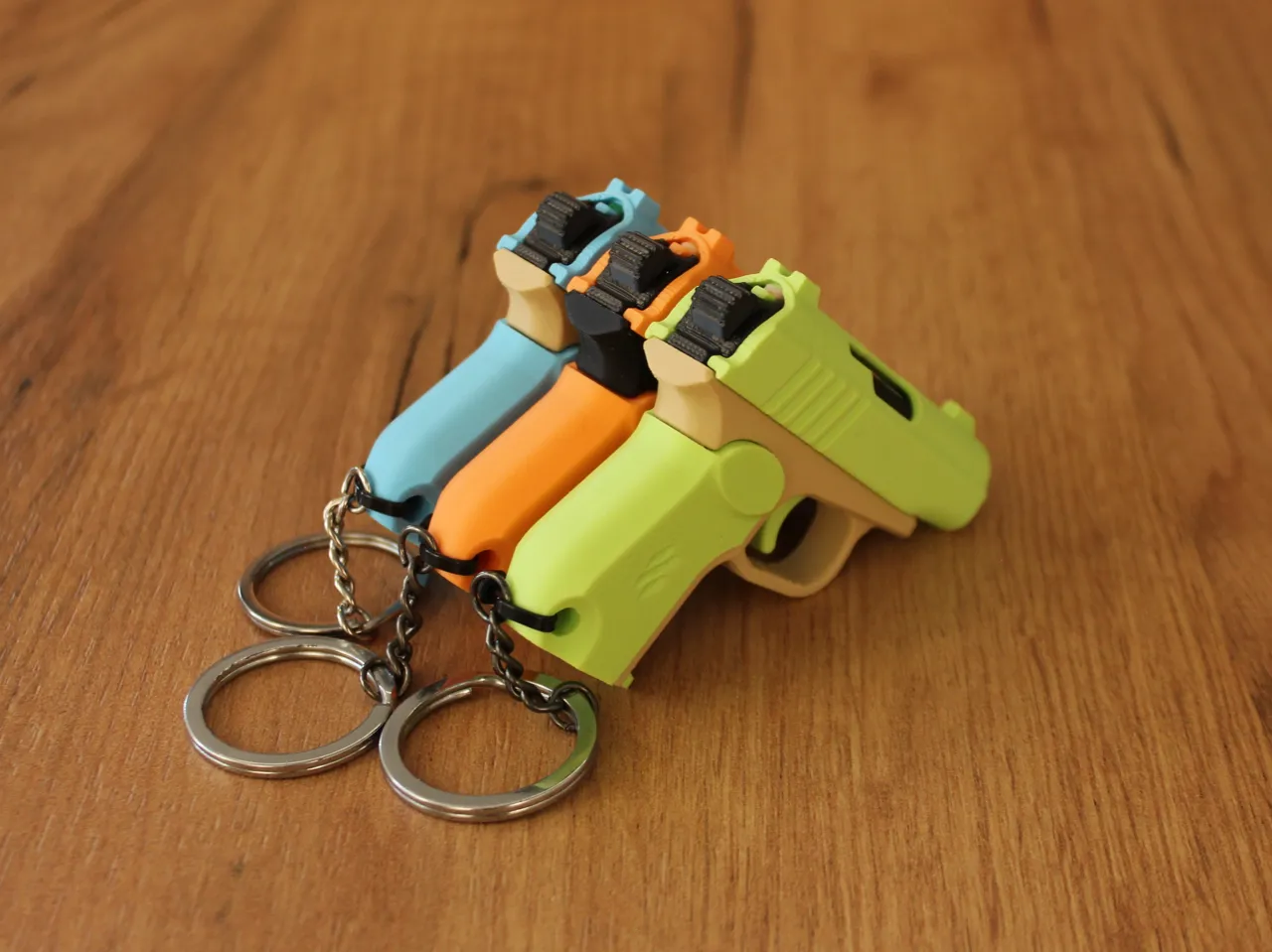 Makarov PM Gun Fidget Keychain – Slide Action Toy view 3