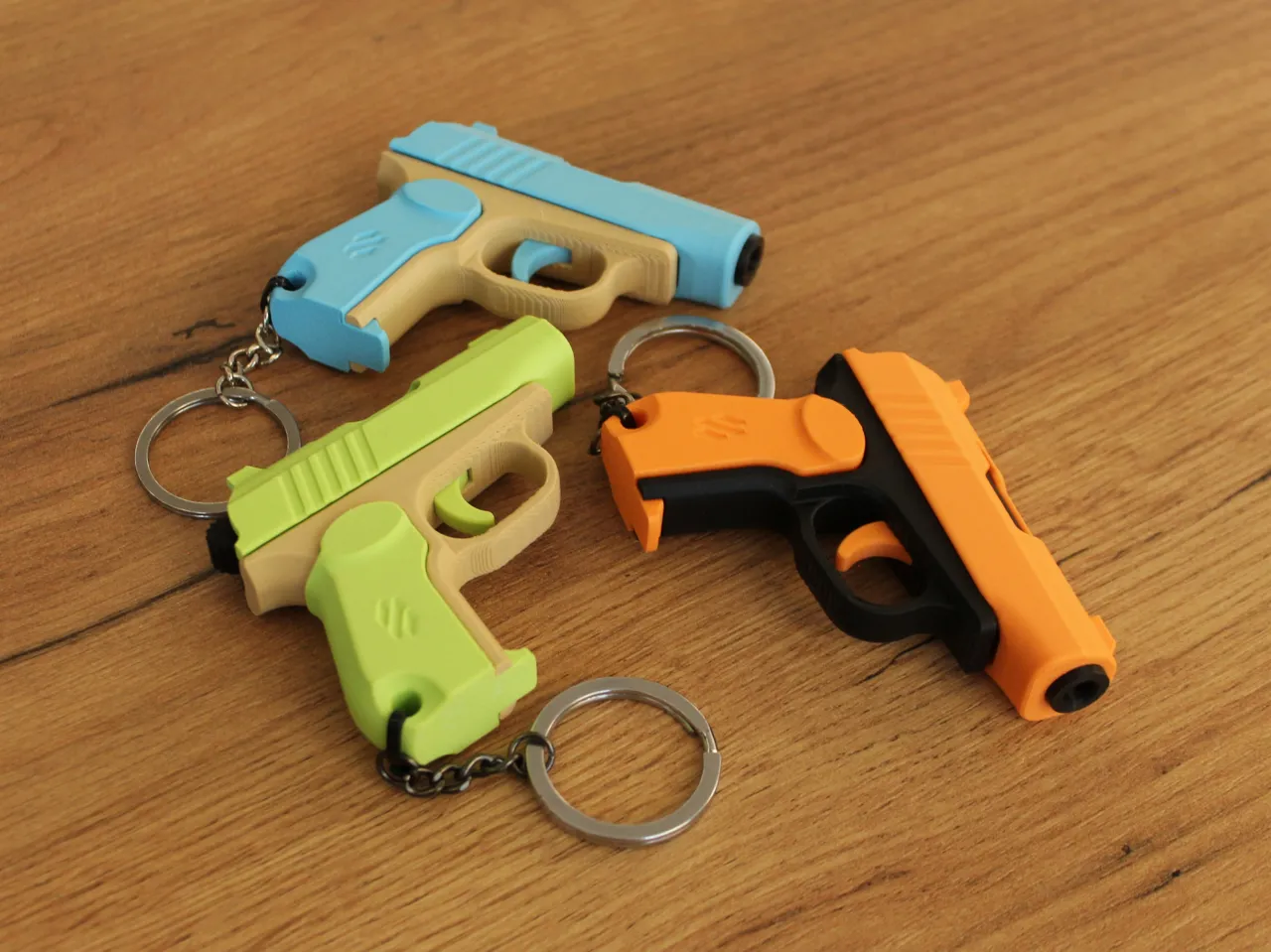 Makarov PM Gun Fidget Keychain – Slide Action Toy view 2