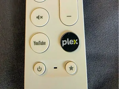 Google Remote Plex Button Cover
