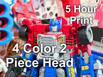 Transformers Legacy Armada Optimus Head Upgrade