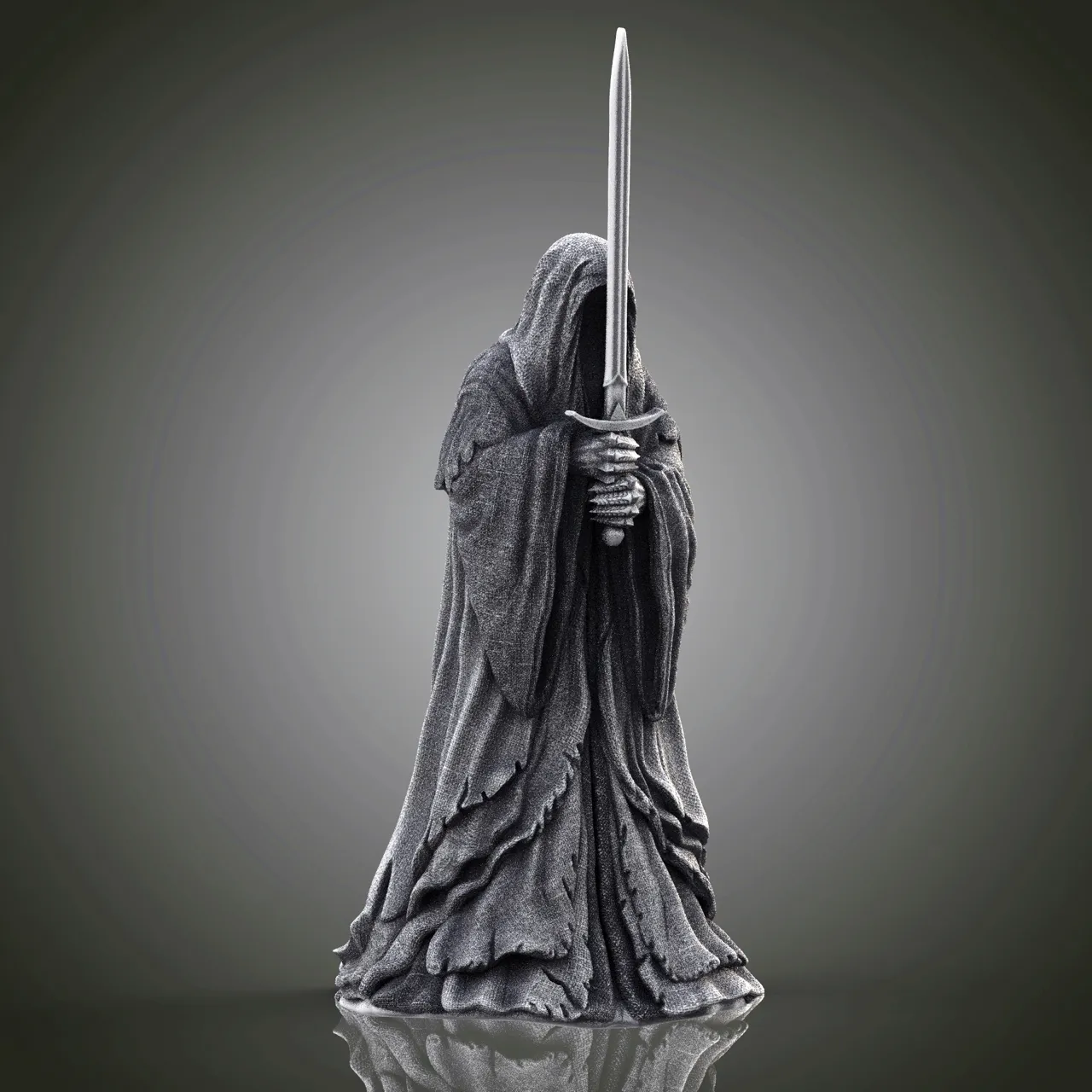 Nazgul Figure – Lord of the Rings view 2