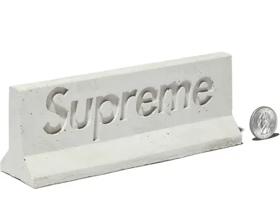 Supreme/Mini Materials 1:12 Scale Jersey Barrier