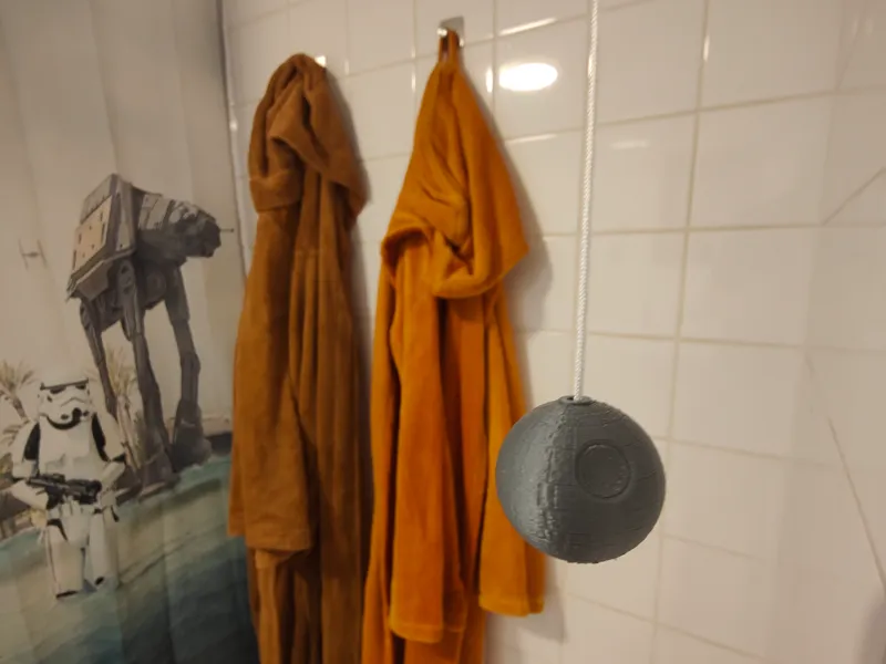 Death Star Pull Cord Handle