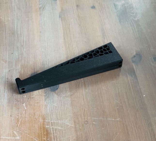 Compact Folding Voronoi Laptop Stand