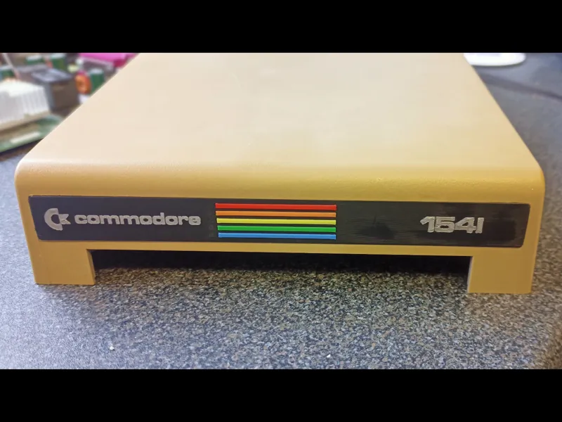 Commodore 1541 Label / Banner / Faceplate
