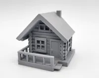 Cabane en rondins miniature — photo 2