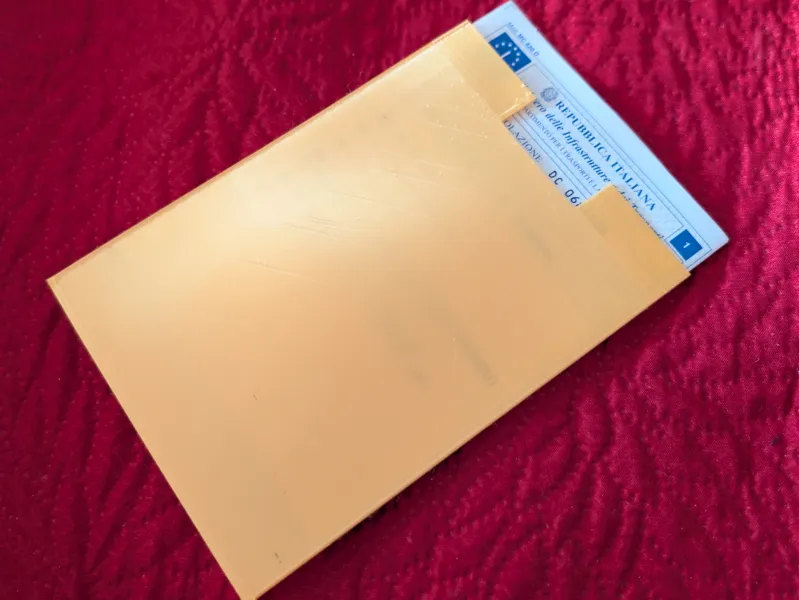 Porta documenti Slim Moto Auto