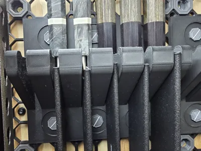 MultiBoard Chef Knife Rack (six slots)