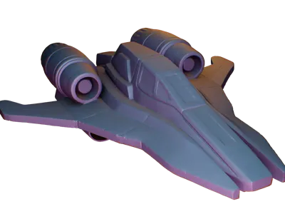 Futuristic Spacecraft