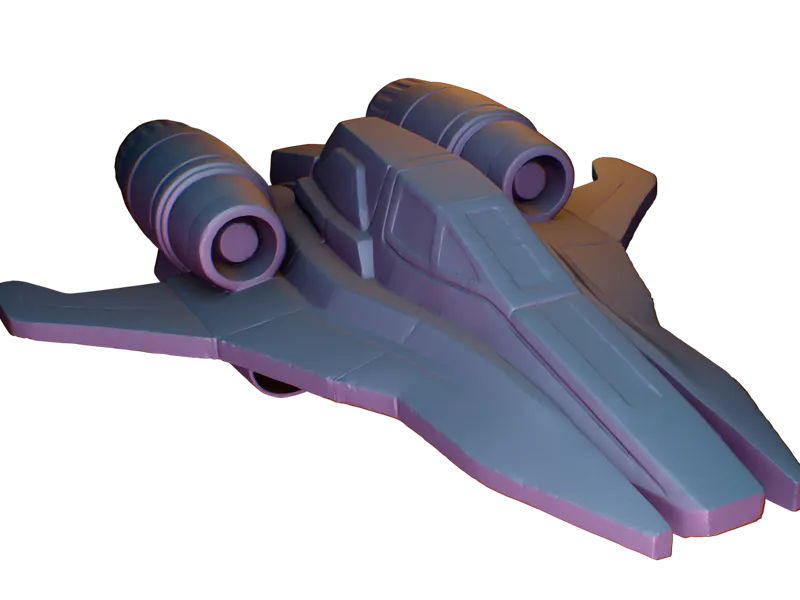 Futuristic Spacecraft